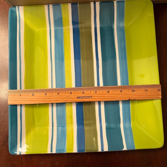 Vintage Celebrations by Lillian Vernon Earthenware Serving Platter - Picture 2 of 3